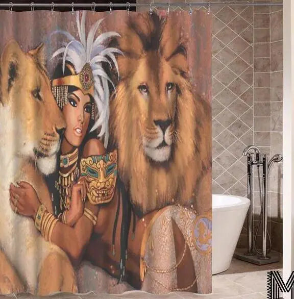 Bathroom Curtain, Drapes, and Shower Curtain