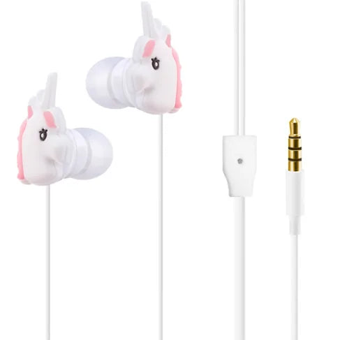 Special Unicorn Cartoon Earphones