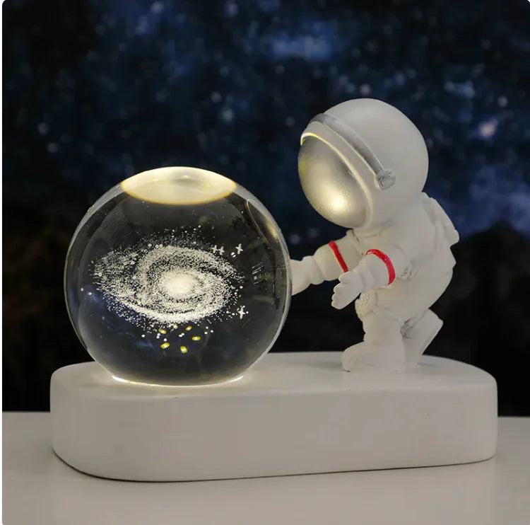 Galactic Dreams Astronaut Night Light