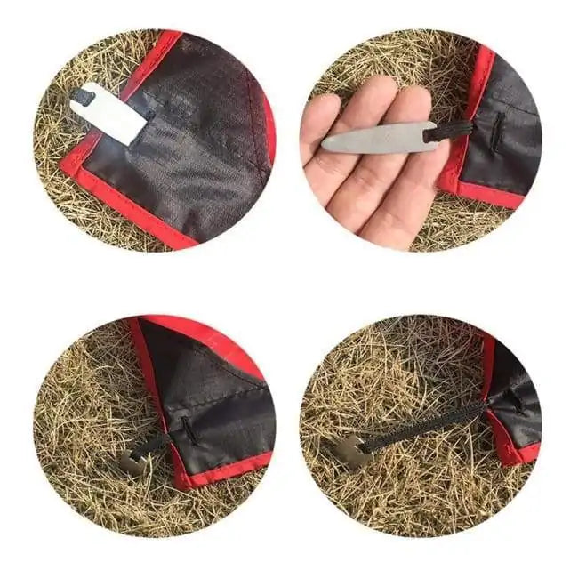 Waterproof Pocket Blanket With Ground Pegs