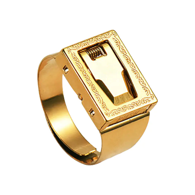 Self-Defense Ring with Integrated Blade Design