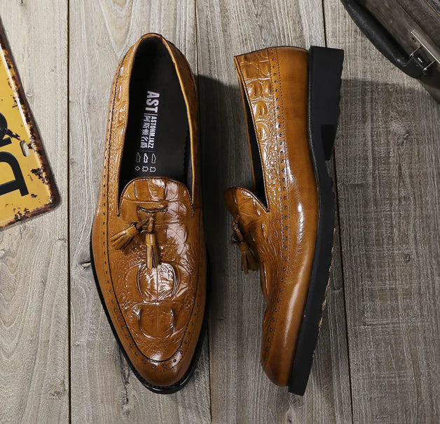 Crocodile Pattern Men&