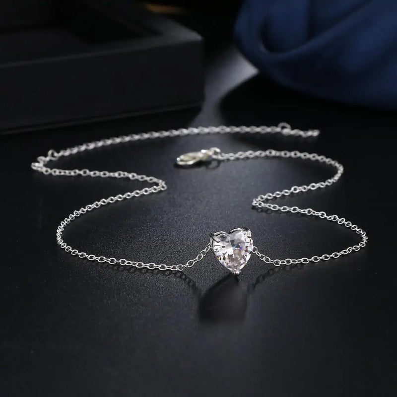 Crystal Heart Necklace