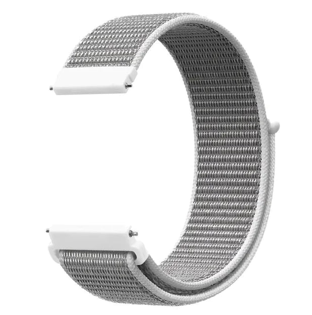 20mm 22mm Woven Nylon Sport Loop Watch Band Strap Quick Release Spring Pins USA