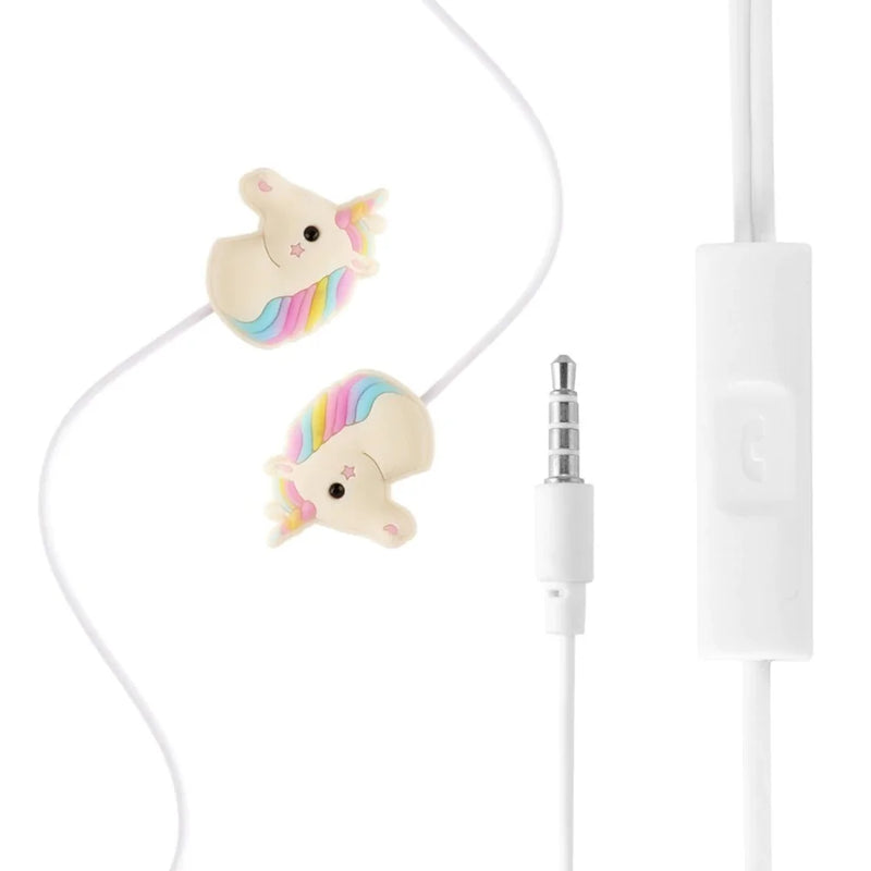 Special Unicorn Cartoon Earphones