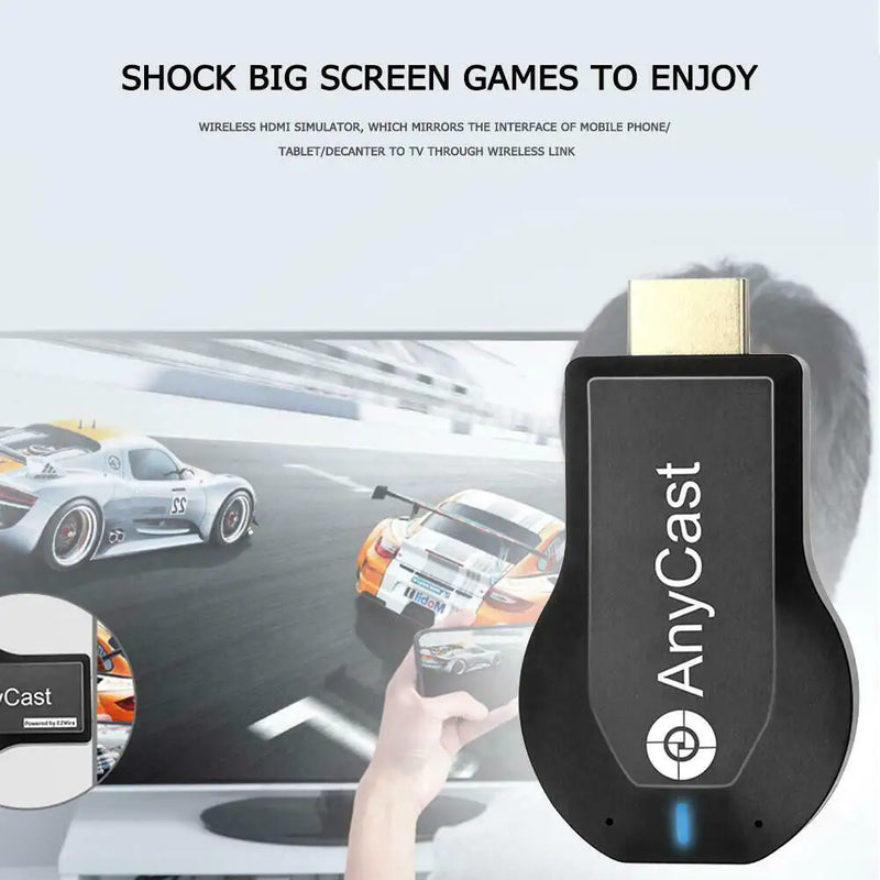 4K WiFi HDMI Anycast Miracast Airplay TV Wireless Display DLNA Dongle Adapter