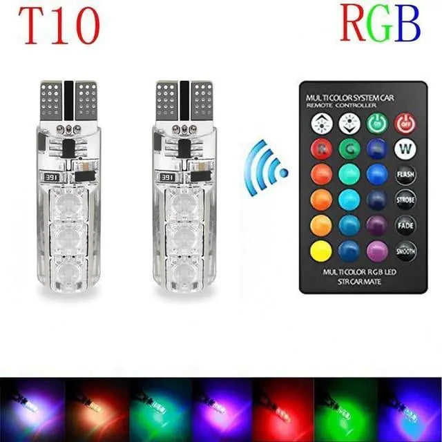 LED Car Light With Remote Control