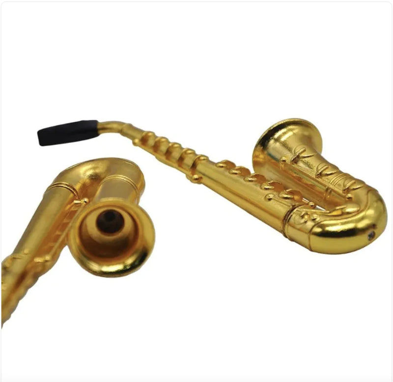 Metal small saxophone pipe