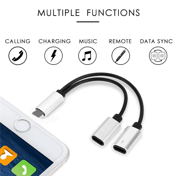 SuperCharger? Dual Music & Charging Adapter