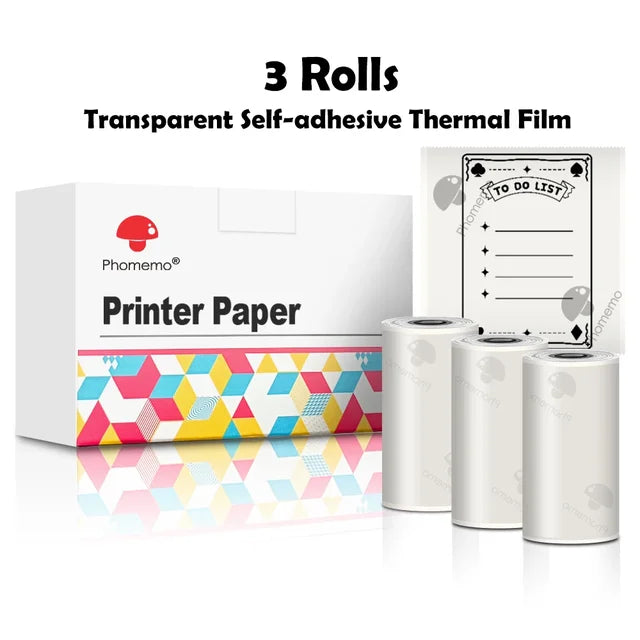 Transparent Self-Adhesive Label Rolls