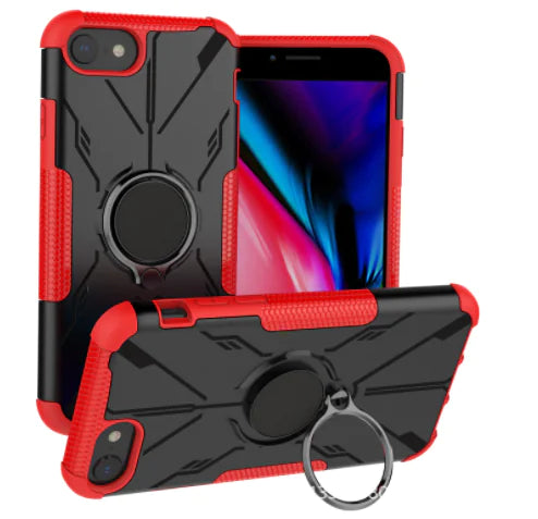 Two-in-One Anti-Fall Mobile Phone Case with Ring Bracket