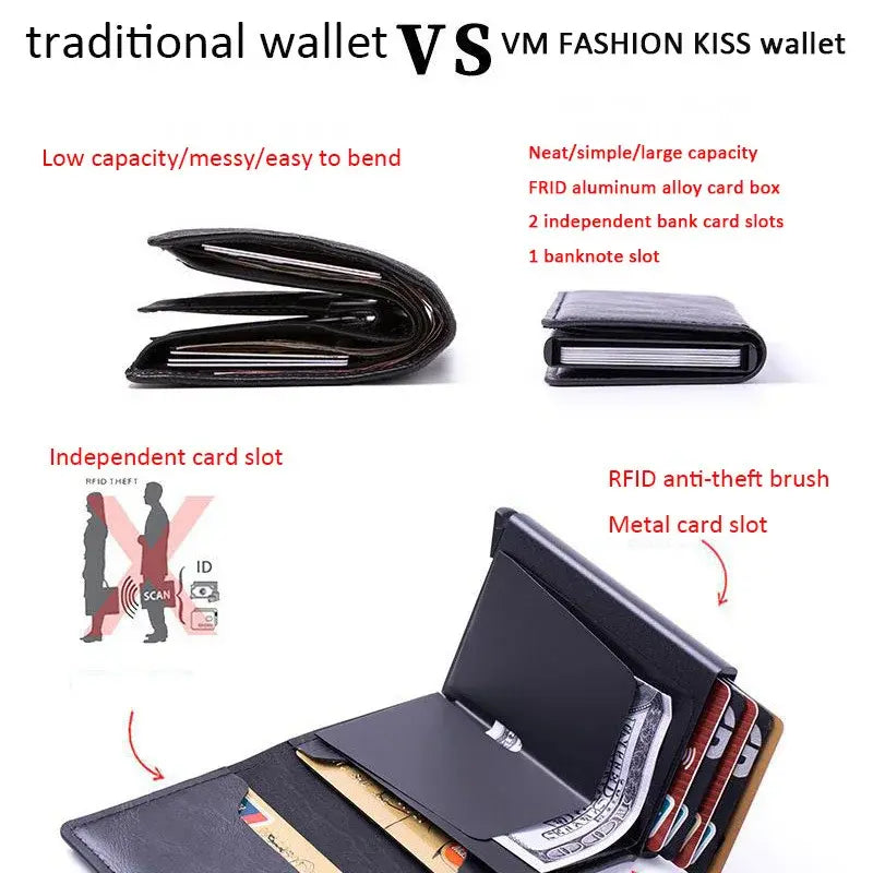 Leather Rfid Cardholder