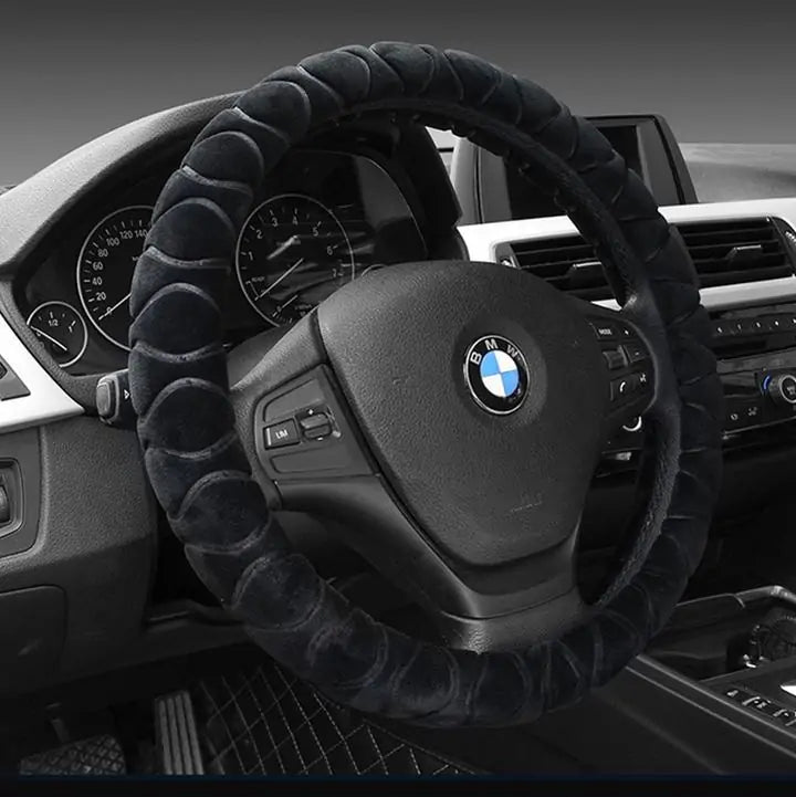 Non Slip Lush Steering Wheel Cover