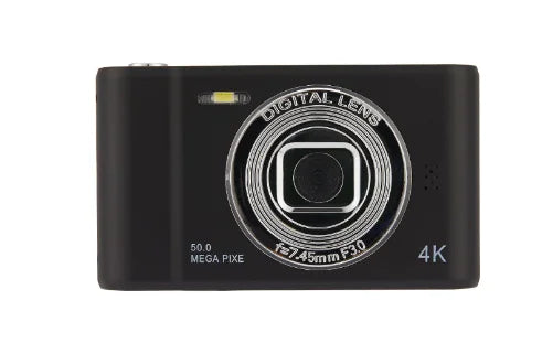 4K Digital Camera with 50MP HD Zoom (Mini Retro)
