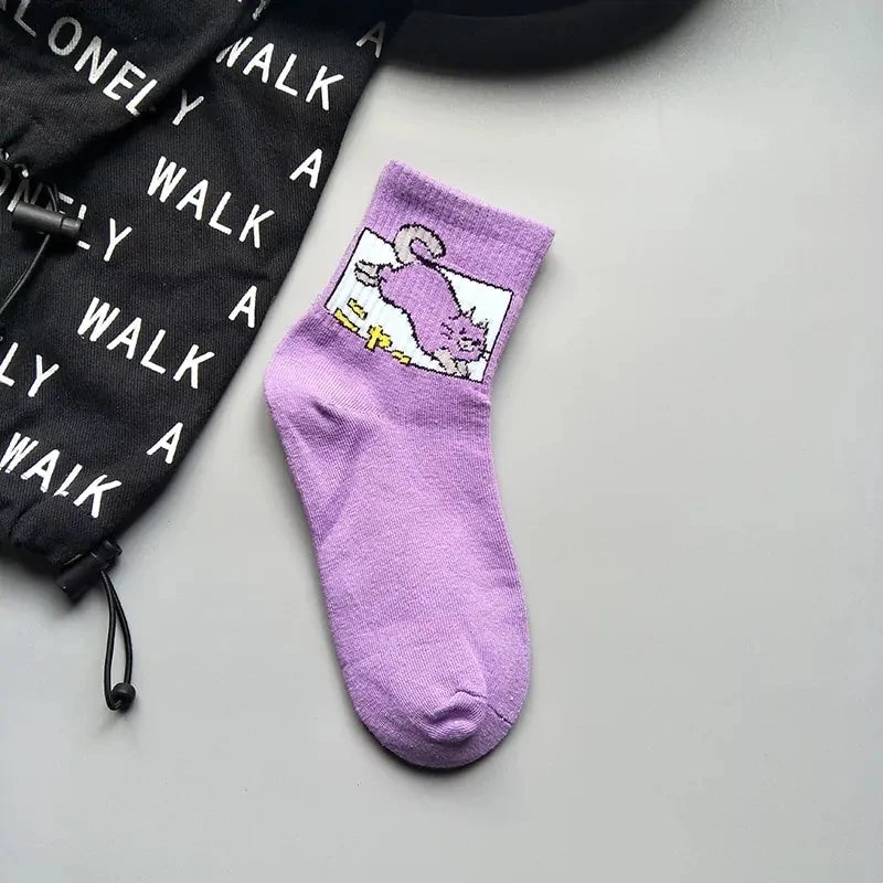 Hip Hop Long Socks for Girls