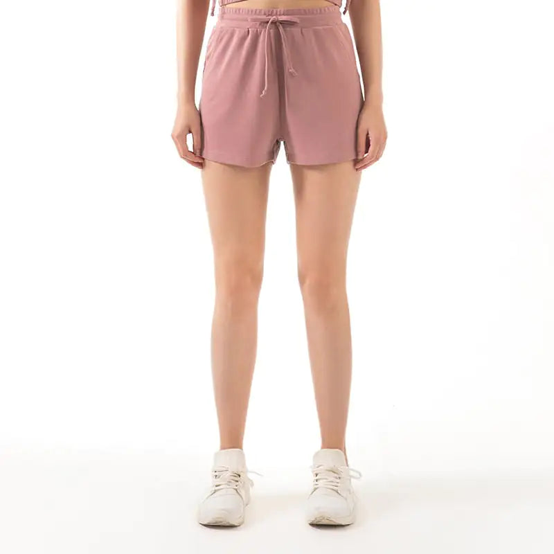 Lace Wide Loose Yoga Shorts for Women&
