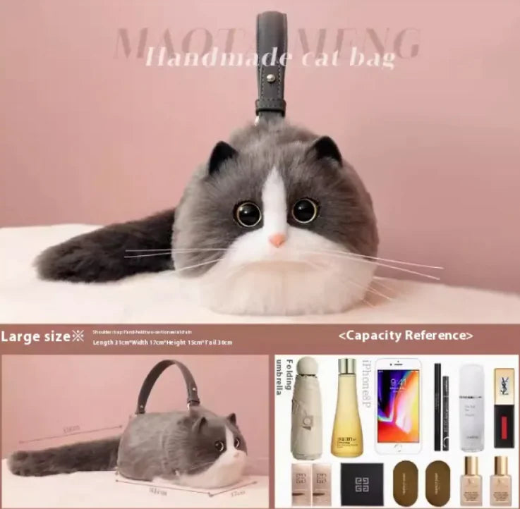 Feline Charm Handbag