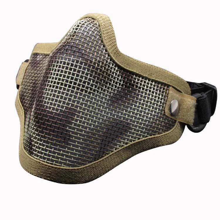 Outdoor Self-Defense Steel Wire Sports Mask for All