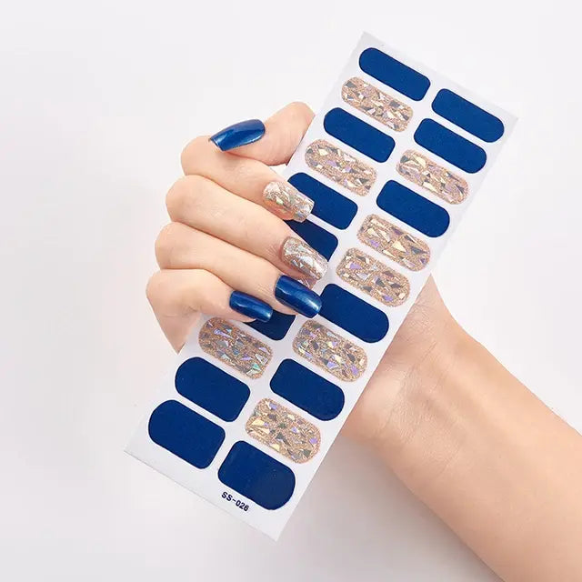 DIY Gel Nail Stickers