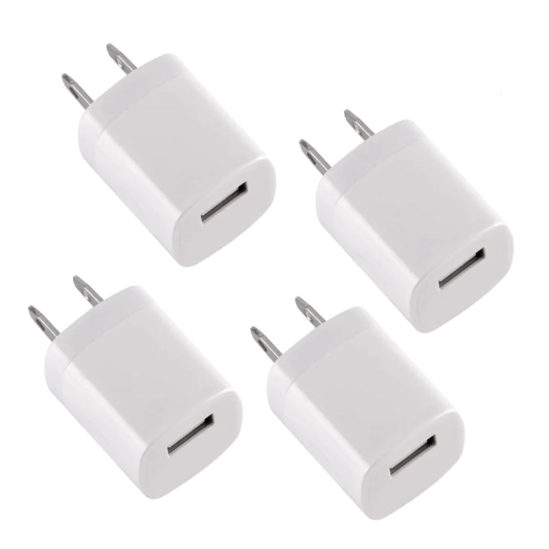 4pcs USB Wall Charger Plug