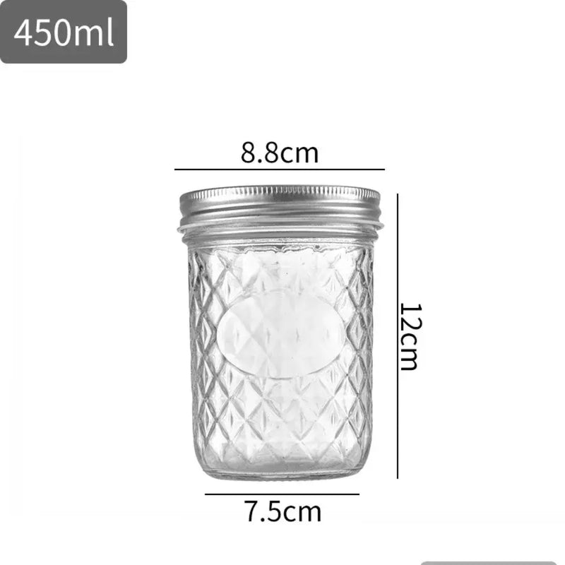 Transparent Glass Sealed Bottle