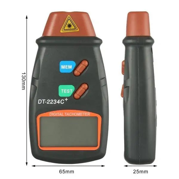 Digital Laser Tachometer RPM Tester