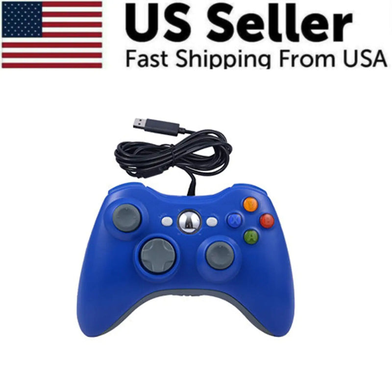 Wired Controller USB For PC Compatible With Xbox 360 / Windows 7 8 10 11 Gamepad