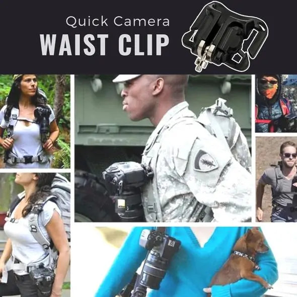 QuikShot? Quick Camera Waist Clip