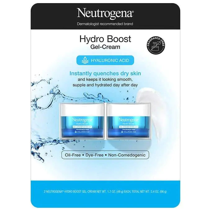 Neutrogena Hydro Boost Gel-Cream, 2-Pack