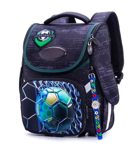 Orthopedic 3D Football Backpack for Boys