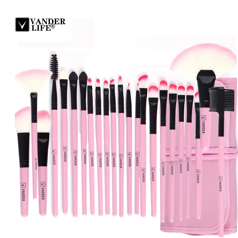 Stock Clearance 32-Piece Makeup Brushes Professional Cosmetic Make Up Brush Set