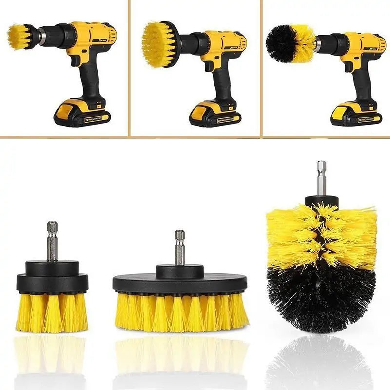 3PCS POWER SCRUBBER BRUSH