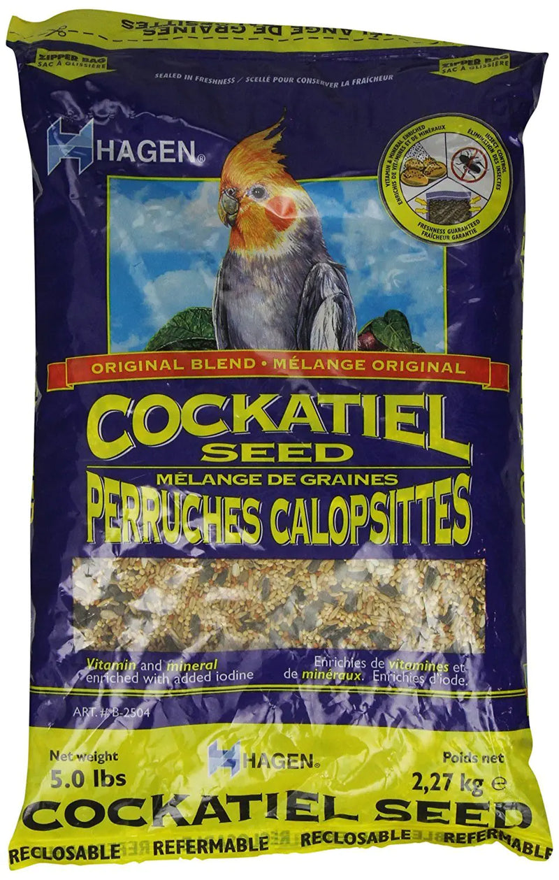 Hagen Cockatiel Staple Vme Seed 5-Pound