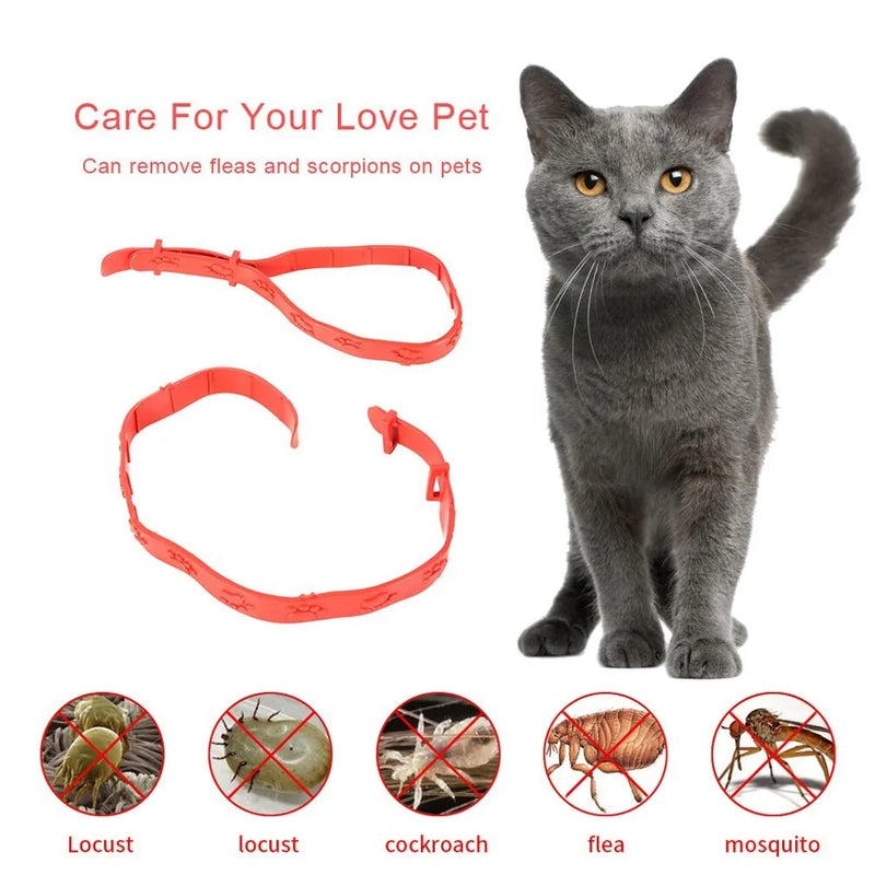 Tick And Flea Eliminating Pet Collar