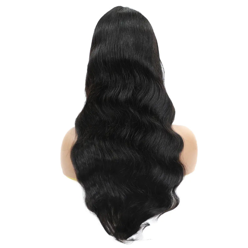 European American Wig with Ice Silk Headband