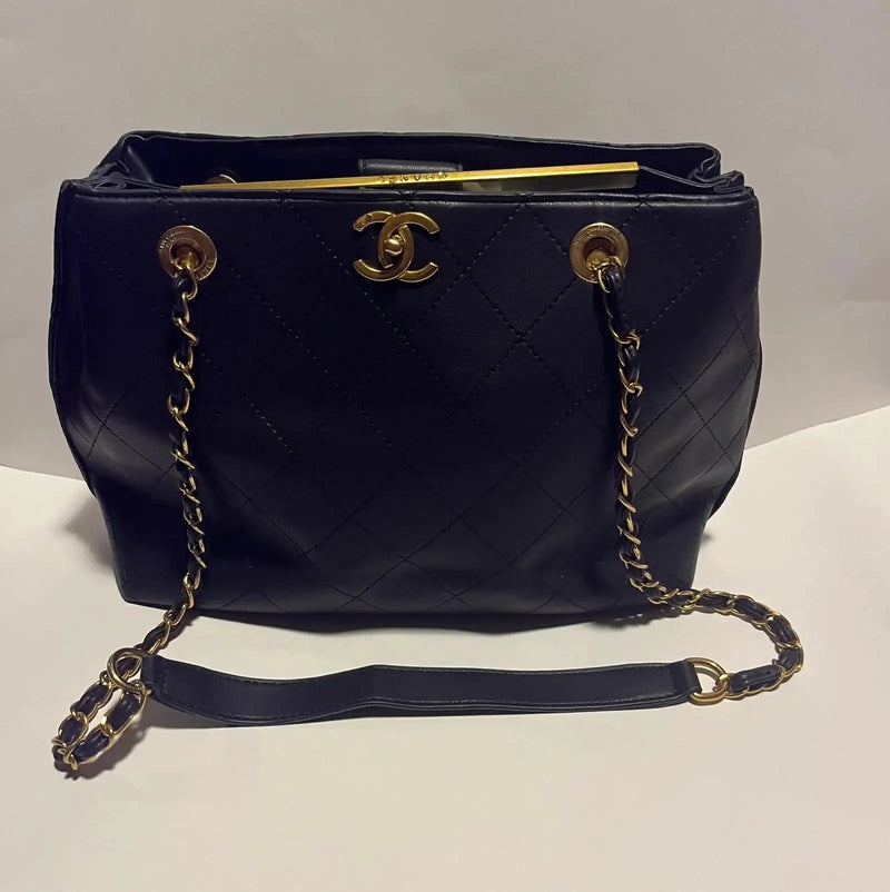 Tote Gold Chain Metal Shoulder Bag