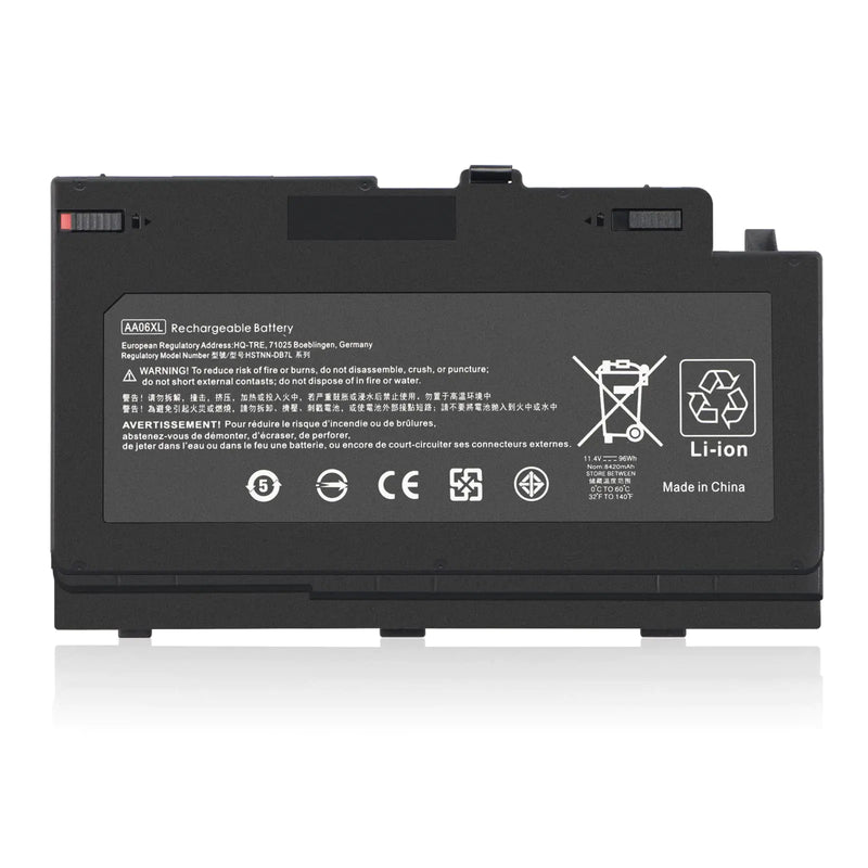 ANTIEE AA06XL Laptop Battery for HP ZBook 17 G4 G4-2ZC18ES G4-1RR26ES G4-Y6K23EA Z3R03AA Z3R03UT Series HSTNN-DB7L AA06096XL 852711-850 852527-241 852527-242 852527-222 852527-221 AA06096XL-PR 96Wh