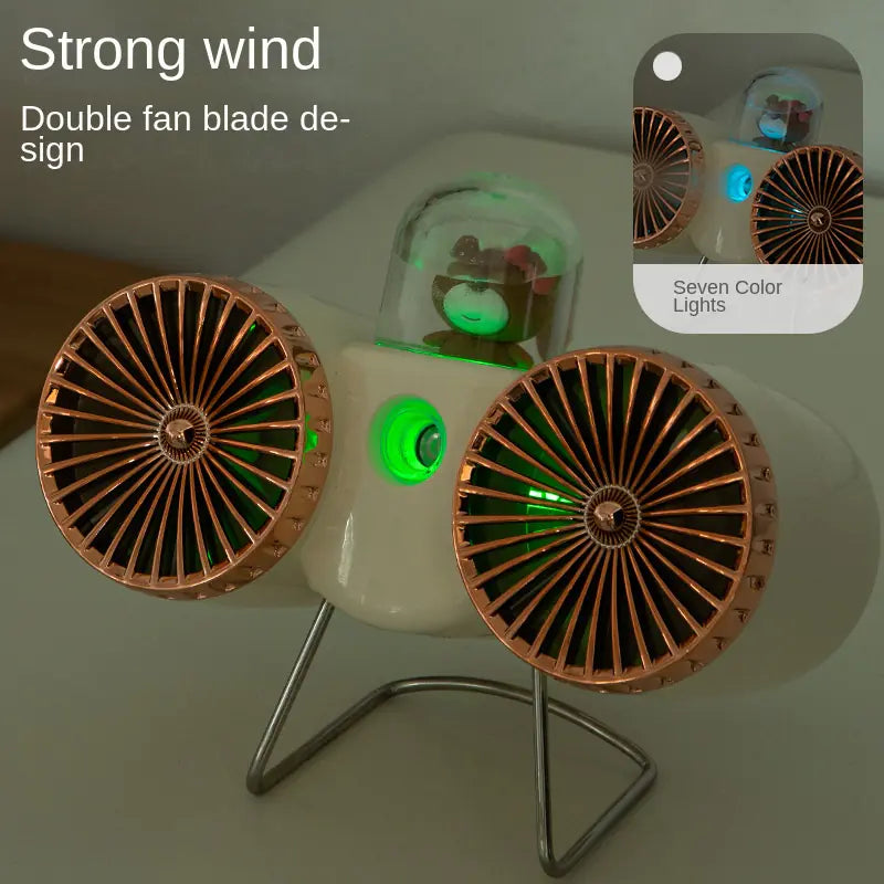 Portable Handheld USB Rechargeable Mini Cooling Fan