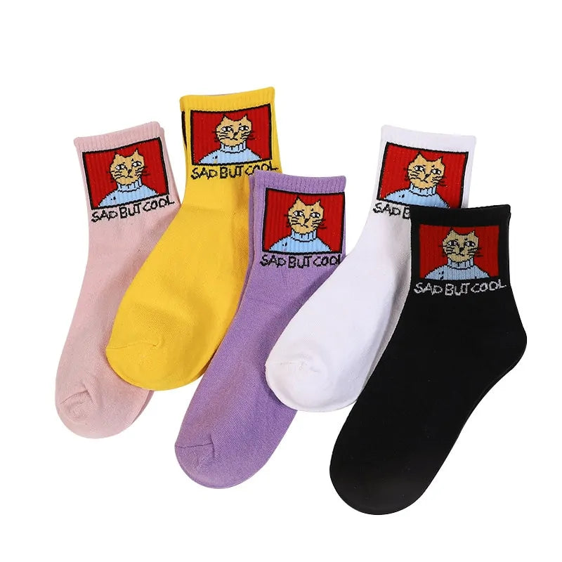 Hip Hop Long Socks for Girls