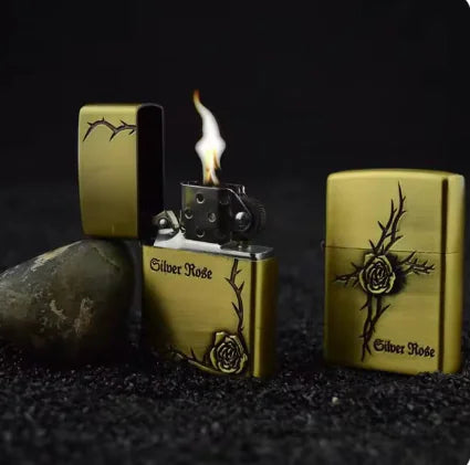 Retro Windproof Kerosene Lighter