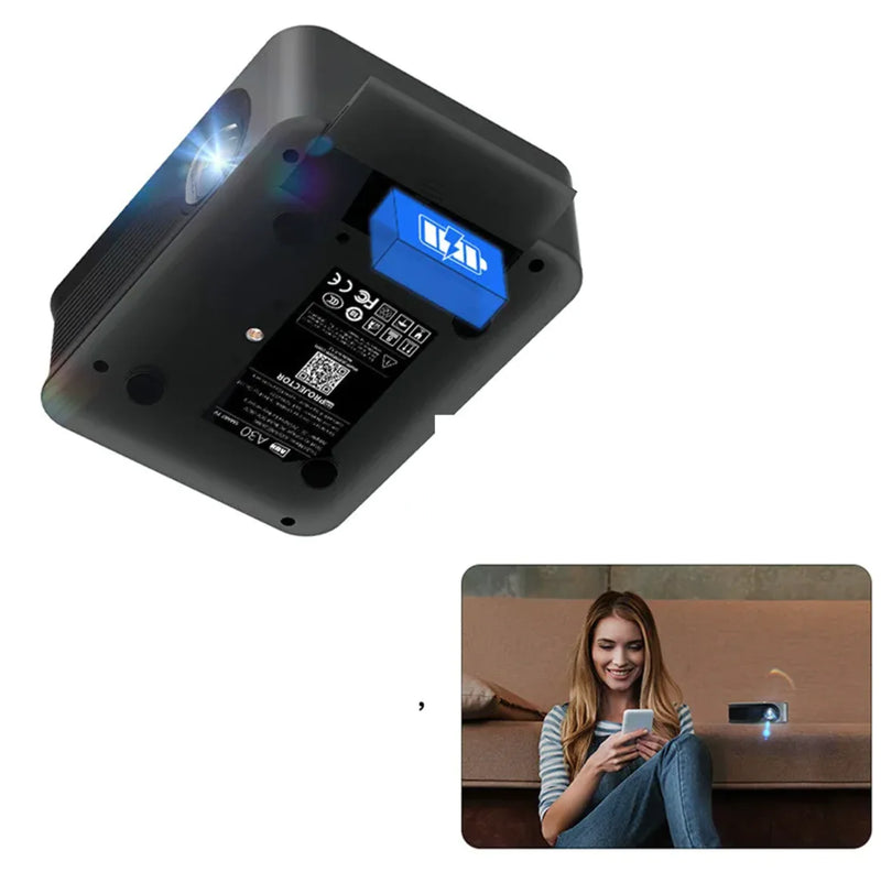 Portable Wireless HD Mini Projector