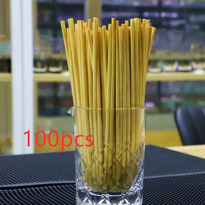 Eco-Friendly Bar Straw, Sterile Wheat Straw, China