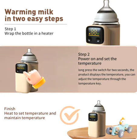 Rechargeable Portable Bottle Warmer for Babies