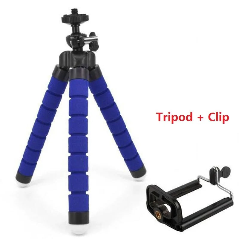 Flexible Phone Tripod With Bluetooth Remote Shutter