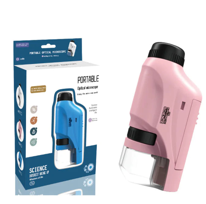 Pocket Mini Microscope 120x for Kids (One Piece)
