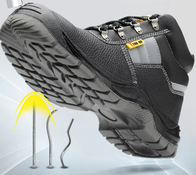 Heavy Duty Steel Toe Safety Sneakers for Women and Men