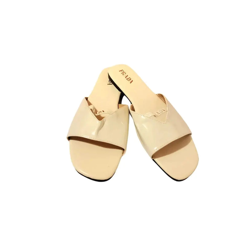 Prada Logo Sandals