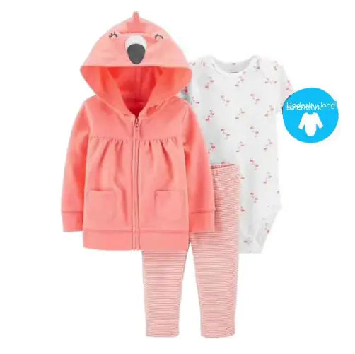 Autumn Infant Leisure 3-Piece Set with Zipper Jacket
