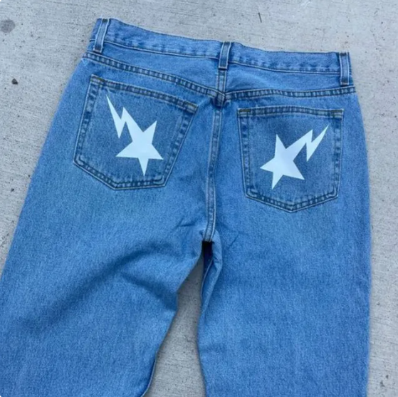 Star Baggy Jeans