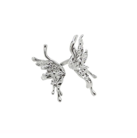 Sweet Cool Metal Butterfly Rings